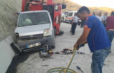 Tunceli'de Trafik Kazası Açıklaması2 Yaralı