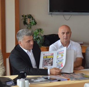 Basın İlan Kurumu Genel Müdür Yardımcısı Canbey Trabzon'da Basın Mensuplarıyla Buluştu