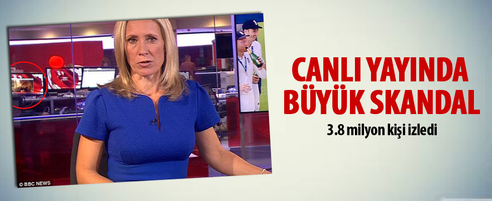 BBC canlı yayınında çıplak kadın şaşkınlığı