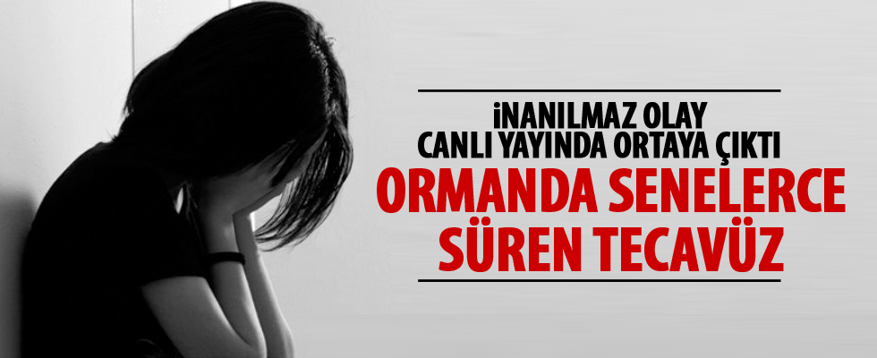 Liseli kıza ormanda cinsel istismar