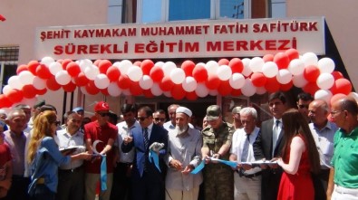Şehit Kaymakam Safitürk'ün İsmi Erciş'te Yaşatılıyor