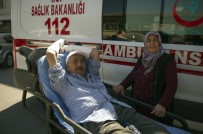 ACEMİ KASAP - Boğanın Çarptığı Adam Kendi Kazdığı Çukura Düştü Açıklaması 2 Kolu Kırıldı