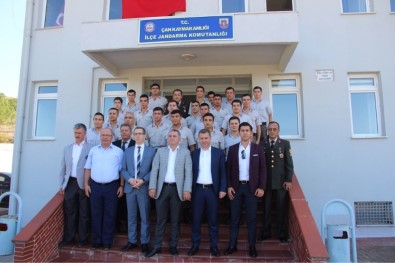 Çan'da Bayramlaşma Töreni Gerçekleştirildi