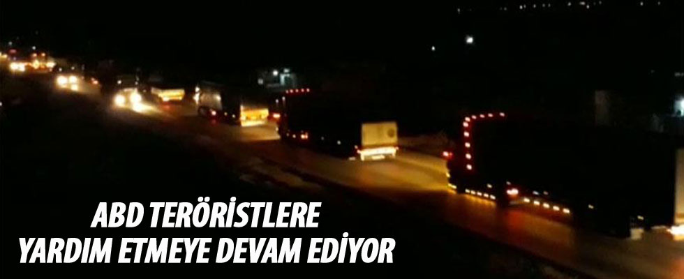 ABD'nin PKK/PYD'ye askeri yardımı sürüyor