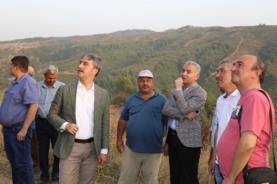 Başkan Şirin'den Ormanlık Alanda Çıkan Yangına Yakın Takip