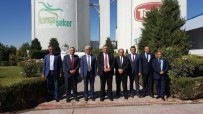 NAMUSLU - KKTC Tarım Bakanı Nazım Çavuşoğlu, Konya Şeker'i Ziyaret Etti