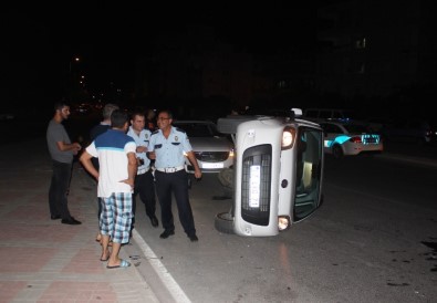 Manavgat'ta Kaza Açıklaması 2 Yaralı