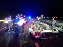 KURTKÖY - Takla Atan Otomobilde Sıkışan Kadını AFAD Kurtardı