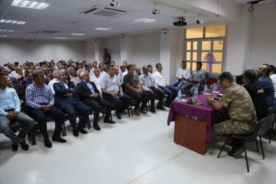 Cizre'de Eğitim Öğretim Yılı Öncesi Güvenlik Toplantısı Yapıldı