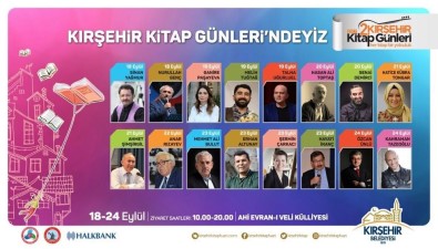 Kırşehir 2. Kitap Günleri 18-24 Eylül Tarihleri Arasında Düzenlenecek