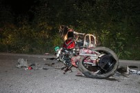 Motosiklet İle Otomobil Çarpıştı Açıklaması 1 Ölü