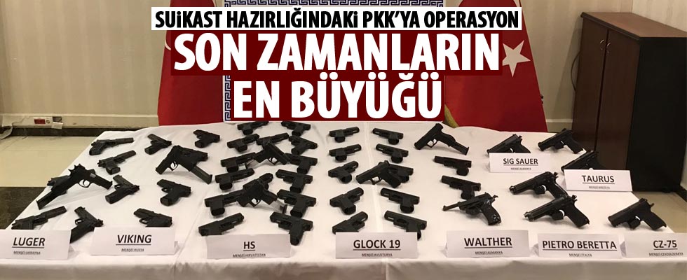 Polis son zamanların en büyük operasyonunu gerçekleştirdi