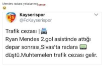 TRAFİK CEZASI - Ryan Mendes Radara Yakalandı
