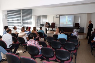 Yozgat'ta Öğretmenlere Yangın Eğitimi Veriliyor