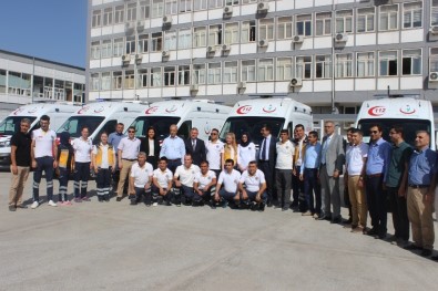 Adıyaman'da 5 Yeni Ambulans Hizmete Girdi