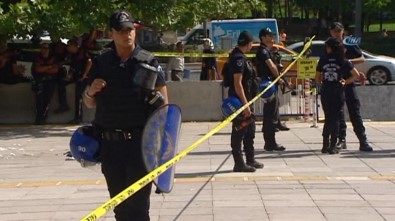Ankara Adliyesi Önünde Bıçaklı Ve Çekiçli Kavga Açıklaması 3 Yaralı