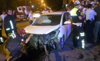 TURGUT YILMAZ - Samsun'da Trafik Kazası Açıklaması 6 Yaralı