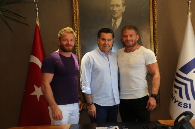 2017 Kırkpınar Başpehlivanından Başkan Kocadon'a Ziyaret