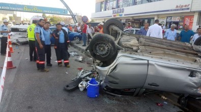 Başkent'te Zincirleme Kaza Açıklaması 1'İ Ağır 5 Yaralı