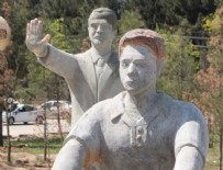 Cumhurbaşkanı Erdoğan uyarmıştı: İlk heykel kaldırıldı!