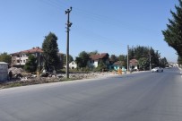 MEHMET KELEŞ - Düzce Belediyesi'nin Çevre Yolu Çalışması Sürüyor