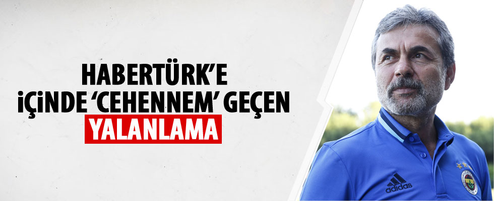 Fenerbahçe'den Aykut Kocaman açıklaması