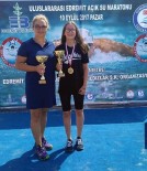 EDREMIT BELEDIYESI - Açık Su Yüzme Şampiyonası'nda Osmangazi Fırtınası