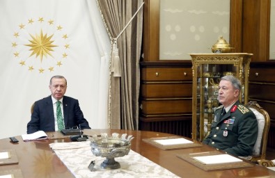 Cumhurbaşkanı Erdoğan, Genelkurmay Başkanını Kabul Etti