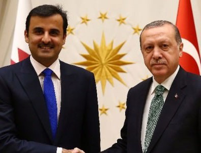 Cumhurbaşkanı Erdoğan Katar Emiri'yle görüştü