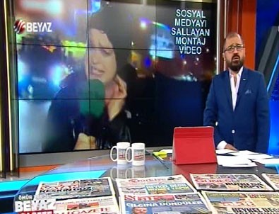 Muhabirin başına gelen feci kaza sahte çıktı