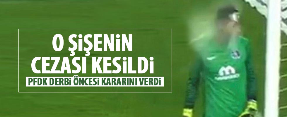 PFDK'den Fenerbahçe'ye ceza
