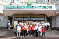 Yasemin Adar, Edirne'de Çiçeklerle Karşılandı