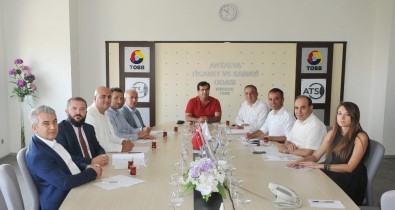 ATSO, Kocaeli Ticaret Odası'nın İnşaat Sektörü Temsilcilerini Konuk Etti