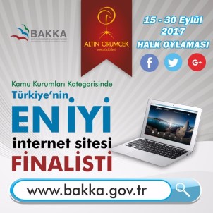 'BAKKA' Türkiye'nin En İyi İnternet Sitesi Finalisti Oldu