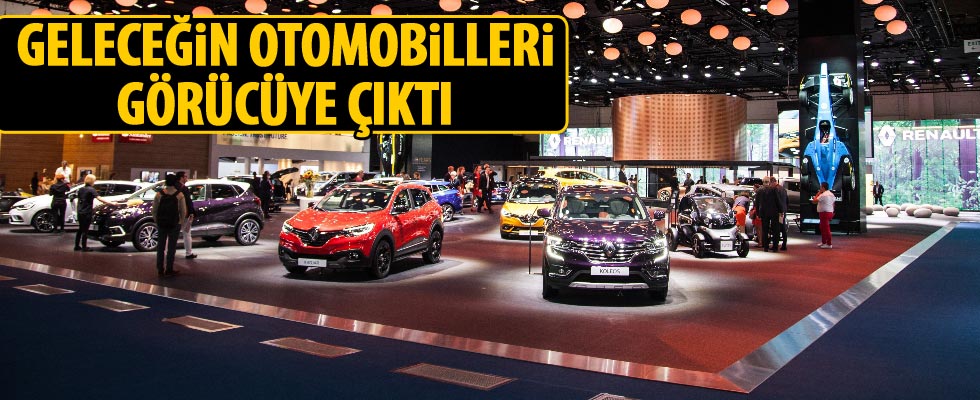 Geleceğin otomobilleri Frankfurt'ta sergilendi