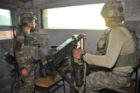 TENDÜREK DAĞI - Şehit Olan Eşi İçin Güvenlik Korucusu Oldu