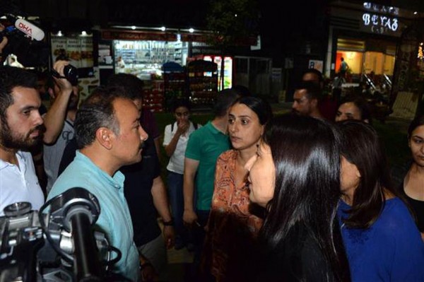 Diyarbakır'da gergin gece: HDP'ye izin verilmedi