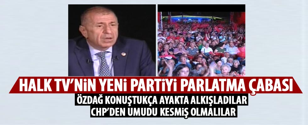 Halk Tv'de yeni parti propagandası