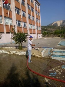 Vezirhan'daki Okullar Yeni Eğitim- Öğretim Yılına Hazırlanıyor