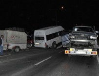 Afyonkarahisar'da trafik kazası: 11 yaralı