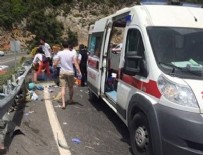Şarampole yuvarlanan midibüste ölenlerin sayısı 5'e yükseldi