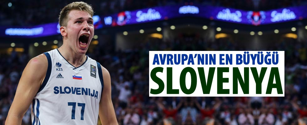 Eurobasket şampiyonu Slovenya oldu