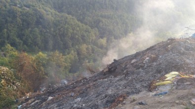 Kastamonu'da Çöplük Alanda Yangın