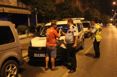 Polisler Sürücüyü Alkol, Sürücü Polisleri Sabır Testinden Geçirdi