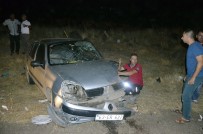 Şanlıurfa'da Otomobiller Kafa Kafaya Çarpıştı Açıklaması 6 Yaralı