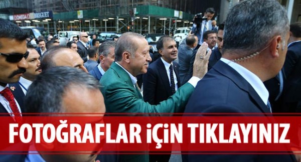 Cumhurbaşkanı Erdoğan'a sevgi seli