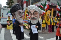 AHMEDİNEJAD - İran Cumhurbaşkanı Ruhani ABD'de Protesto Edildi