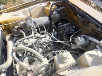 ADALET SARAYI - Park Halindeki Araç Yandı