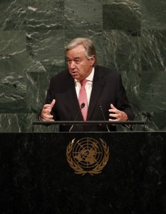 BM Genel Sekreteri Guterres Açıklaması 'Kuzey Kore Krizinin Siyasi Bir Süreçle Çözülmesi Gerekiyor'