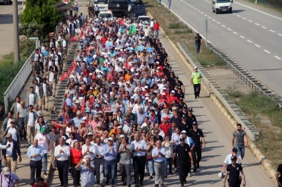CHP'nin Düzenlediği 'Fındıkta Adalet' Yürüyüşü 2. Gününde Sürüyor